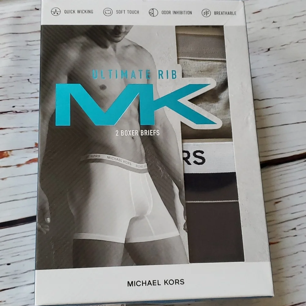 🆕️ MICHAEL KORS TWO PACK BOXER BRIEFS
